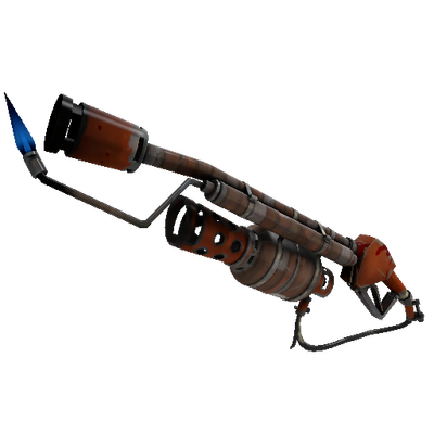Strange Killstreak Civil Servant Mk.II Flame Thrower (Well-Worn)