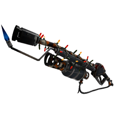 Festivized Killstreak Merc Stained Flame Thrower (Well-Worn)