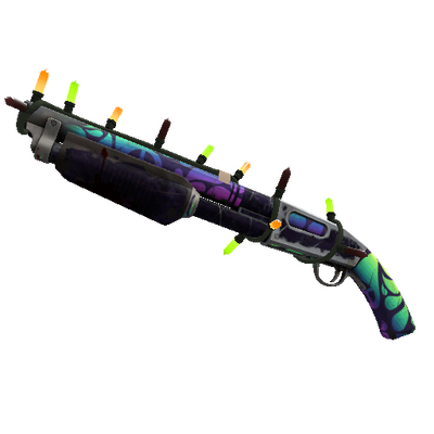 Festivized Specialized Killstreak Spectrum Splattered Shotgun (Well-Worn)