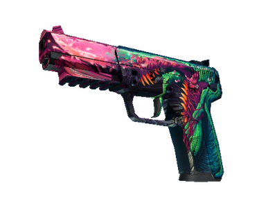 Five-SeveN | Hyper Beast (Well-Worn)