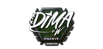 Sticker | Dima | London 2018