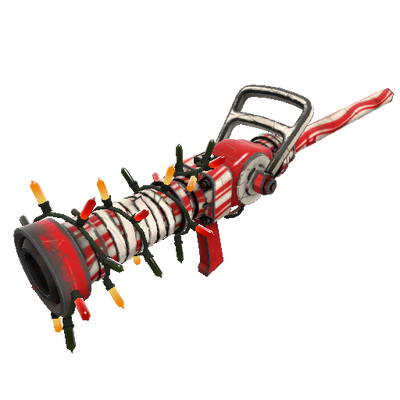 Strange Festivized Killstreak Peppermint Swirl Medi Gun (Well-Worn)