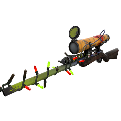 Festivized Pumpkin Patch Sniper Rifle (Well-Worn)
