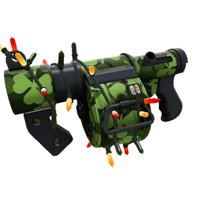 Festivized Specialized Killstreak Clover Camo'd Stickybomb Launcher (Factory New)