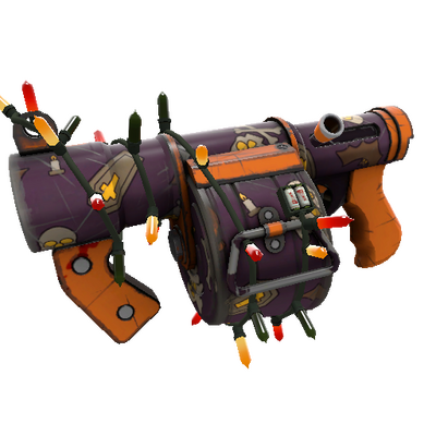 Strange Festivized Specialized Killstreak Horror Holiday Stickybomb Launcher (Field-Tested)