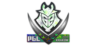 Sticker | G2 Esports (Holo) | Krakow 2017