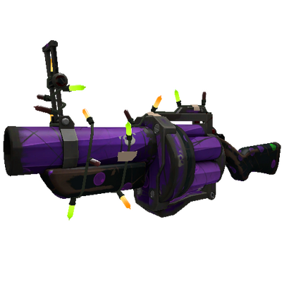 Strange Festivized Potent Poison Grenade Launcher (Well-Worn)