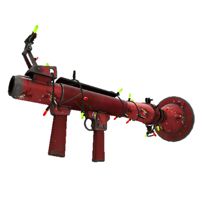 Unusual Festivized Professional Killstreak Smissmas Spycrabs Rocket Launcher (Well-Worn)