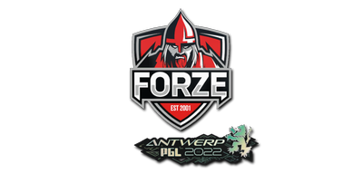 Наклейка | forZe eSports | Antwerp 2022