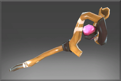 Inscribed Spiral Staff
