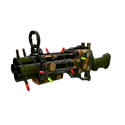 Festivized Gourdy Green Iron Bomber (Minimal Wear)