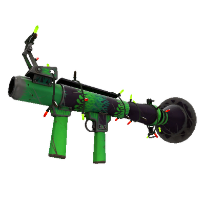 Festivized Helldriver Rocket Launcher (Well-Worn)