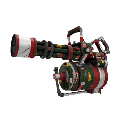 Smissmas Village Minigun (Battle Scarred)