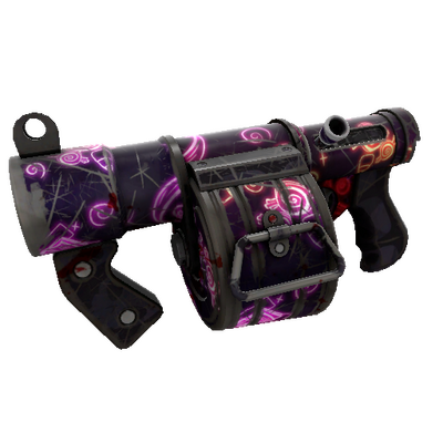 Specialized Killstreak Neon-ween Stickybomb Launcher (Battle Scarred)