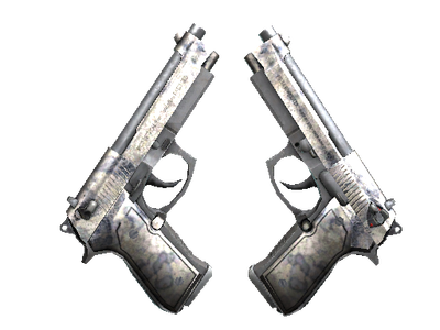 Dual Berettas | Stained (Battle-Scarred)
