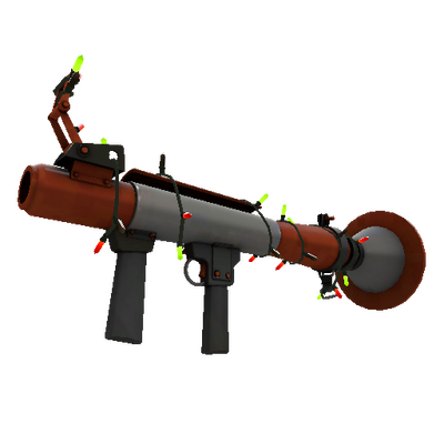 Strange Festivized Team Serviced Rocket Launcher (Factory New)