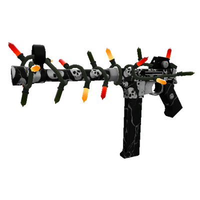 Festivized Specialized Killstreak Skull Cracked SMG (Factory New)