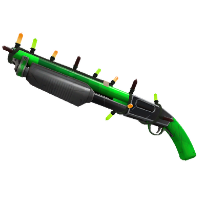 Festivized Specialized Killstreak Health and Hell (Green) Shotgun (Minimal Wear)