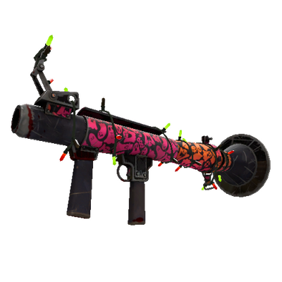 Festivized Party Phantoms Rocket Launcher (Battle Scarred)