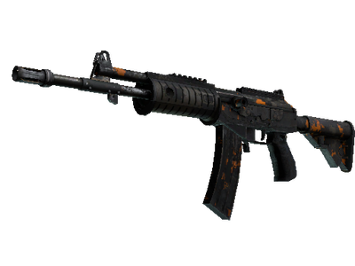 StatTrak™ Galil AR | Orange DDPAT (Battle-Scarred)