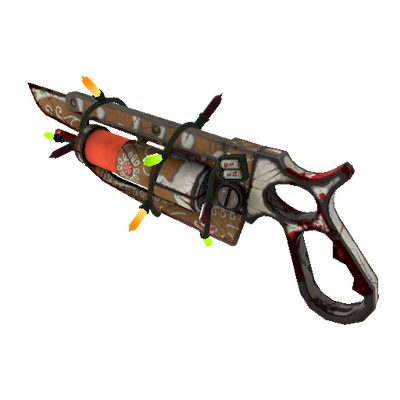 Strange Festivized Specialized Killstreak Gingerbread Winner Ubersaw (Battle Scarred)