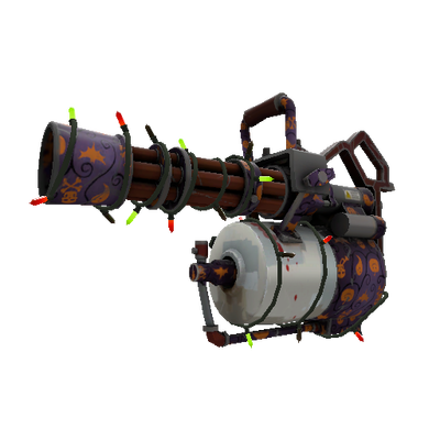 Strange Festivized Spirit of Halloween Minigun (Field-Tested)
