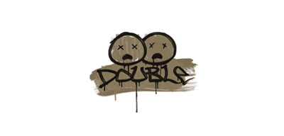 Sealed Graffiti | Double (Dust Brown)