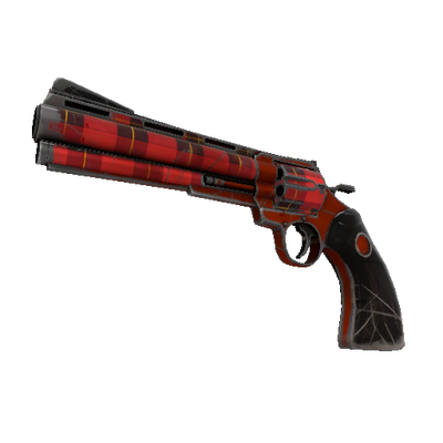 Killstreak Plaid Potshotter Mk.II Revolver (Well-Worn)
