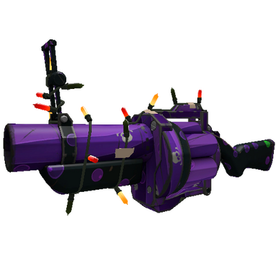 Festivized Potent Poison Grenade Launcher (Minimal Wear)