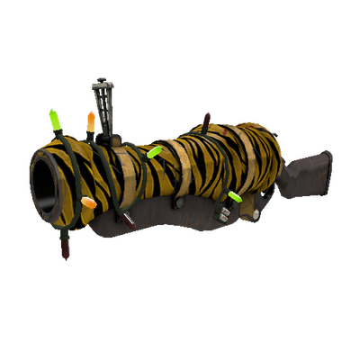 Strange Festivized Tiger Buffed Loose Cannon (Well-Worn)