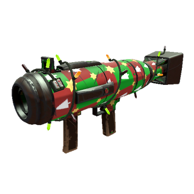 Strange Festivized Killstreak Gifting Mann's Wrapping Paper Air Strike (Field-Tested)