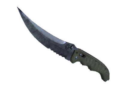★ StatTrak™ Flip Knife | Blue Steel (Factory New)