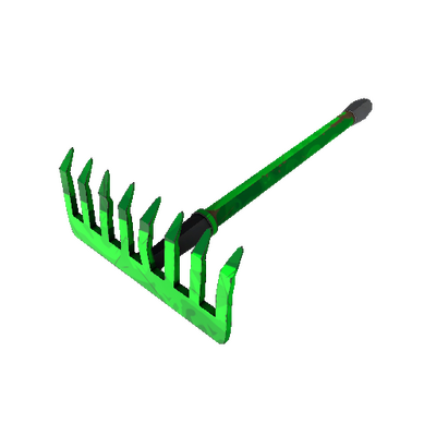 Health and Hell (Green) Back Scratcher (Minimal Wear)