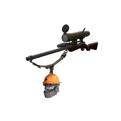 Серебряная снайперская винтовка ботоубийцы вер. 2.0 странного типа