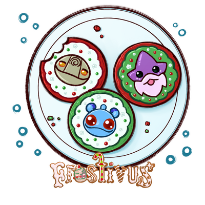 Frostivus 2023 Sticker - Cookie Seer