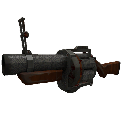Damascus and Mahogany Grenade Launcher (Battle Scarred)