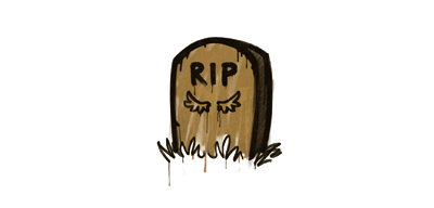 Sealed Graffiti | Tombstone (Desert Amber)