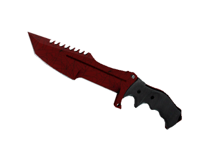 ★ StatTrak™ Huntsman Knife | Crimson Web (Minimal Wear)