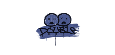 Sealed Graffiti | Double (SWAT Blue)