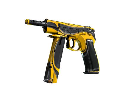 CZ75-Auto | Yellow Jacket (Field-Tested)