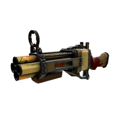 Pumpkin Pied Iron Bomber (Well-Worn)