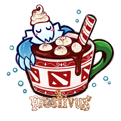 Frostivus 2023 Sticker - Ancient Chocolate