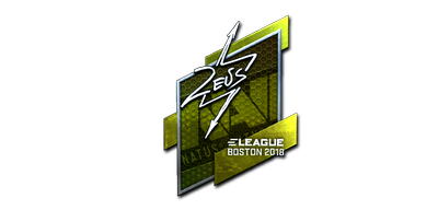 Sticker | Zeus (Foil) | Boston 2018