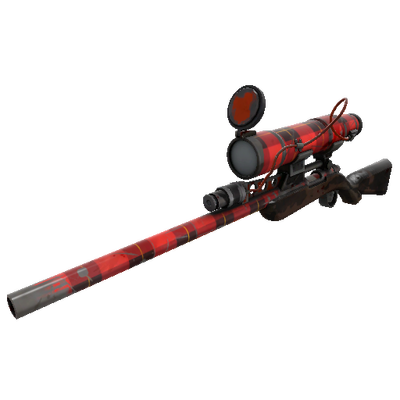 Strange Plaid Potshotter Mk.II Sniper Rifle (Battle Scarred)