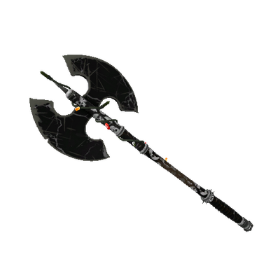 Strange Festivized Professional Killstreak Skull Cracked Scotsman's Skullcutter (Field-Tested)