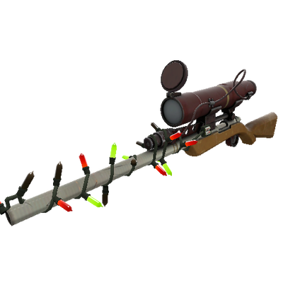 Festivized Coffin Nail Sniper Rifle (Minimal Wear)