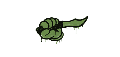 Sealed Graffiti | Backstab (Battle Green)