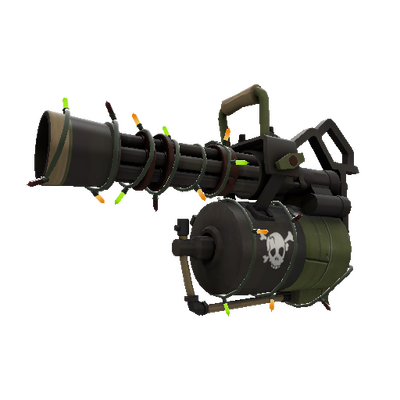 Brawler's Iron Пулемёт (Прямо с завода) с украшениями особо опасного убийцы