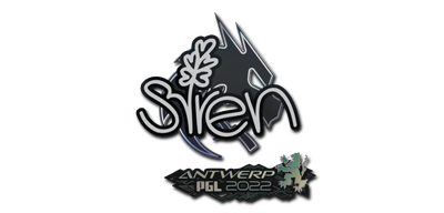 Наклейка | S1ren | Antwerp 2022
