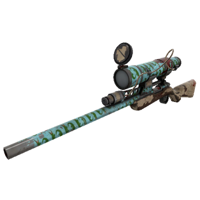 Strange Croc Dusted Sniper Rifle (Battle Scarred)